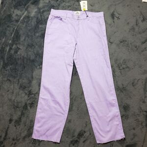 NWT Jordache Women's High Rise Straight Leg Purple / Mauve Wash Jeans, size 16